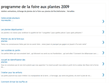 Tablet Screenshot of foireauxplantes2009.blogspot.com