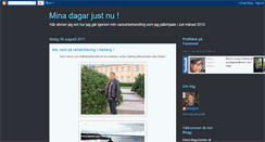Desktop Screenshot of dahlqvist-minadagar.blogspot.com