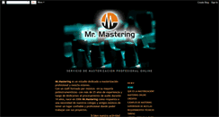 Desktop Screenshot of mistermastering.blogspot.com