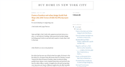 Desktop Screenshot of buyhomeinnewyorkcity.blogspot.com