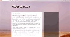 Desktop Screenshot of albertoarzua.blogspot.com