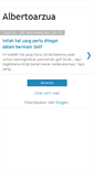 Mobile Screenshot of albertoarzua.blogspot.com