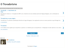 Tablet Screenshot of blogtrovadorismo.blogspot.com