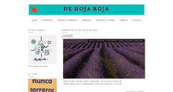 Desktop Screenshot of llarindehojaroja.blogspot.com