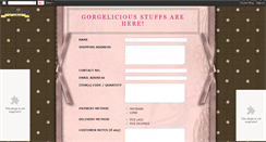 Desktop Screenshot of gorgeliciousworld.blogspot.com
