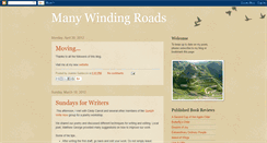 Desktop Screenshot of manywindingroads.blogspot.com