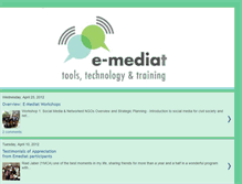 Tablet Screenshot of e-mediat-lebanon.blogspot.com