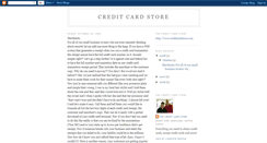 Desktop Screenshot of creditcardstore.blogspot.com