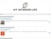 Tablet Screenshot of myinteriorlife.blogspot.com