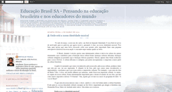 Desktop Screenshot of educacaobrasilsa.blogspot.com