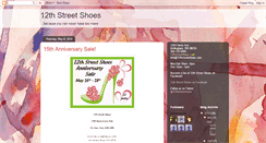 Desktop Screenshot of 12thstreetshoes.blogspot.com