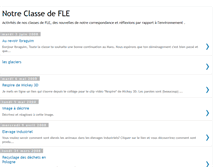 Tablet Screenshot of notreclassedefle.blogspot.com