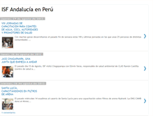 Tablet Screenshot of isfandaluciaenperu.blogspot.com