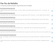 Tablet Screenshot of nathyfics.blogspot.com