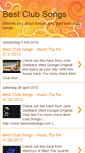 Mobile Screenshot of best-club-songs.blogspot.com