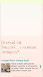 Mobile Screenshot of dressedforsuccessyoumeanantiques.blogspot.com