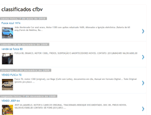 Tablet Screenshot of classificadoscfbv.blogspot.com
