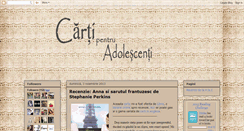 Desktop Screenshot of cartipentruadolescenti.blogspot.com