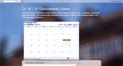 Desktop Screenshot of gorczanskachata.blogspot.com