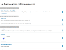 Tablet Screenshot of iebarobinsonmoreno.blogspot.com