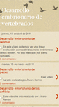 Mobile Screenshot of desarrollo-embrionario.blogspot.com