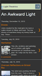 Mobile Screenshot of anawkwardlight.blogspot.com