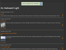 Tablet Screenshot of anawkwardlight.blogspot.com