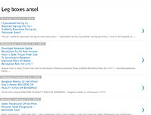 Tablet Screenshot of leboxans.blogspot.com