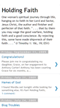 Mobile Screenshot of holding-faith.blogspot.com