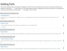 Tablet Screenshot of holding-faith.blogspot.com