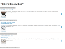 Tablet Screenshot of ellier-bioblog.blogspot.com