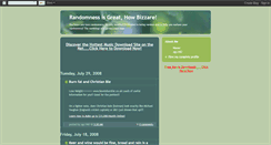 Desktop Screenshot of extreme-randomness.blogspot.com
