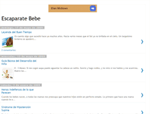 Tablet Screenshot of escaparatebebe.blogspot.com