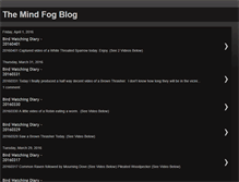 Tablet Screenshot of mindfogblog.blogspot.com