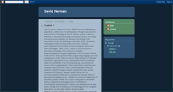 Desktop Screenshot of davidherman.blogspot.com