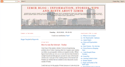Desktop Screenshot of izmir-blog.blogspot.com