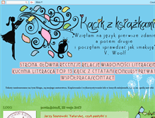 Tablet Screenshot of kacikzksiazkami.blogspot.com