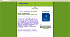 Desktop Screenshot of futsalpinamar.blogspot.com