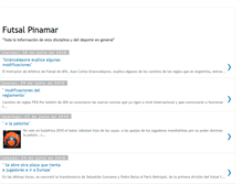 Tablet Screenshot of futsalpinamar.blogspot.com