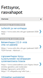 Mobile Screenshot of fettsyrorna.blogspot.com