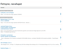 Tablet Screenshot of fettsyrorna.blogspot.com
