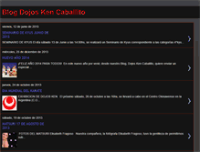 Tablet Screenshot of dojoskencaballitoblog.blogspot.com