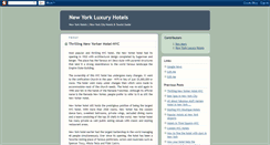 Desktop Screenshot of nyluxuryhotels.blogspot.com