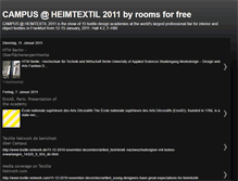 Tablet Screenshot of campus-heimtextil-2011.blogspot.com