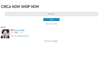 Tablet Screenshot of circanowshopnow.blogspot.com