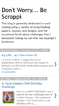 Mobile Screenshot of dontworrybescrappi.blogspot.com