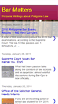 Mobile Screenshot of bar-matters.blogspot.com