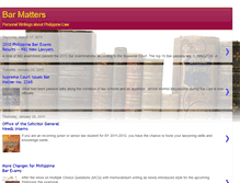 Tablet Screenshot of bar-matters.blogspot.com