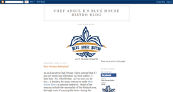Desktop Screenshot of bluehousebistro.blogspot.com
