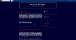 Desktop Screenshot of modusponens1.blogspot.com